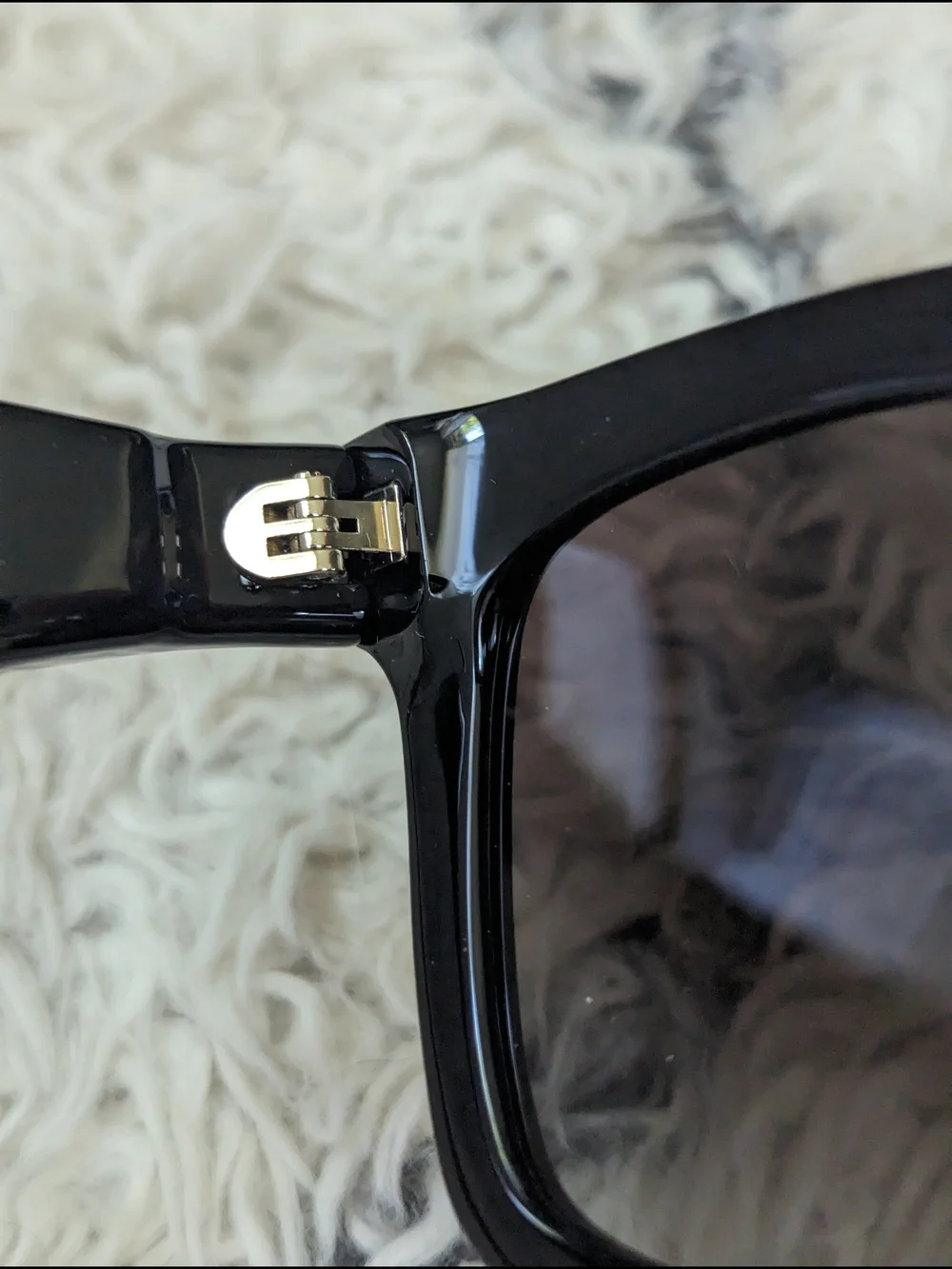 NWOT- Longchamp Black Sunglasses with Protective Case
